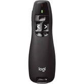 Logitech R400 Wireless Presenter Remote Clicker with Laser Pointer with monitor