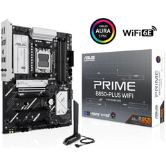 ASUS PRIME B850 - PLUS WIFI (Wi - Fi 6E) AMD RYZEN 7000 8000 9000 Series AM5/DDR5/PCIe 5.0/3xM.2 - ATX Gaming MotherBoard