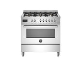 Bertazzoni PRO96L1EXT Oven, 90 Cm, 6 Copper Burners, Electric