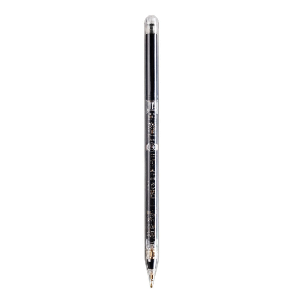 Golden Connector Powerology 1.5mm Tip Smart Apple iPad Transparent Pencil with miscellaneous
