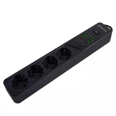Proove Power Strip Power Socket P-04 (4 sockets + 4 USB + 2 Type-C) 2М - Black