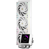Thermalright Peerless Vision 360 UB ARGB WHITE CPU Liquid Cooler w/ 3.95" IPS LCD Display For Pictures, Videos, Animations, High Performance AIO TL-UB36W