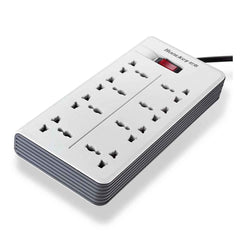 Huntkey PZA801 Power Strips, Universal Standard