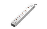 Huntkey PZC502 Power Strips, Universal Standard, surge protection
