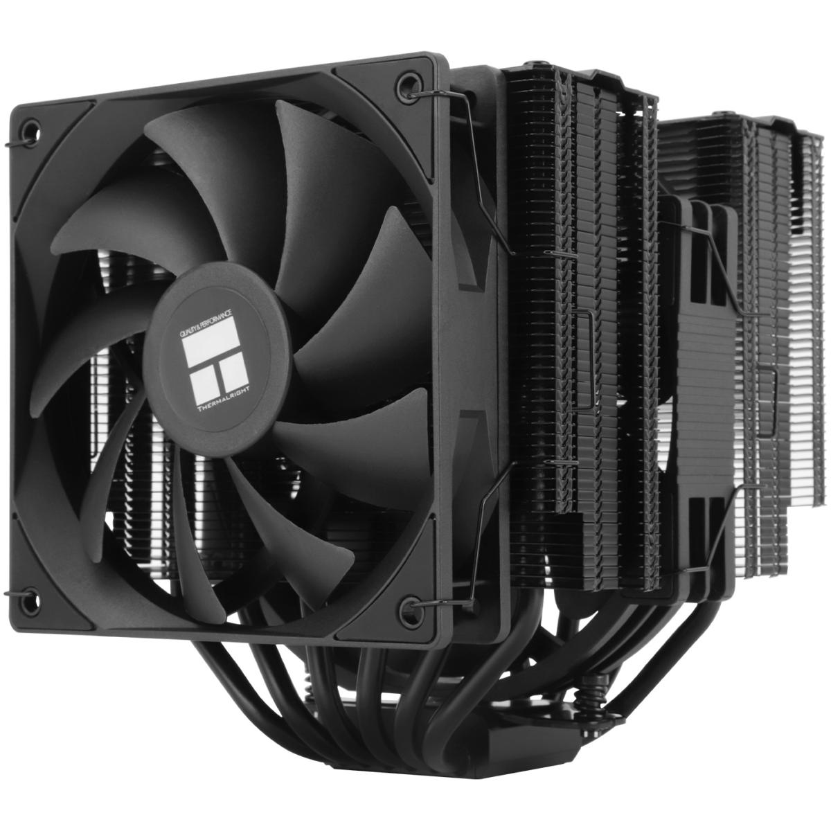 Thermalright Peerless Assassin 140 BLACK CPU Air Cooler, Dual Tower w/ 6x 6mm Heat Pipes & High Performance Dual Fan | Peerless Assassin 140 BLACK | Thermalright Peerless Assassin 140 BLACK CPU Air Cooler, Dual Tower w/ 6x 6mm Heat Pipes & High Performance Dual Fan | Peerless Assassin 140 BLACK |