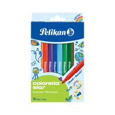 Pelikan Colorella Star, Fiber-Tip Pack of 10