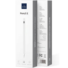 Wiwu Pencil E A02 High Precision & Comfortable Writing & Drawing Battery 130mah Lithium Polymer Usb C White