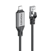 Promate Clink-RJ45, USB-C to Ethernet Cable