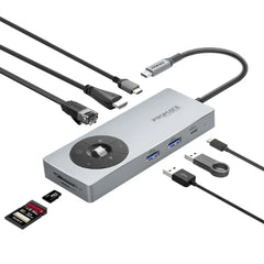 Promate ComandHub-Pro, USB-C Hub
