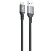 Proove Regen Silicone USB A to Type C 3a Cable 1 meter Black with USB cable