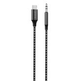 Proove Soundmesh Type C to 3.5mm Aux Cable, Hi Fi Audio System Support, Tear Resistant, Standard Length 1 meter