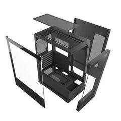 K Gaming C03 Mid Tower 3 ARGB Fans PC Case Black