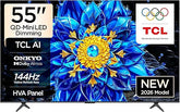TCL 55P8L 55 Inch 4K QD-Mini LED Smart TV with Gaming Features