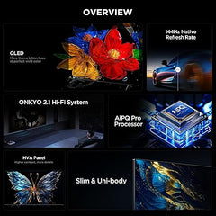 DR QLED55P8K 55-Inch 4K QLED TV with Dolby Atmos