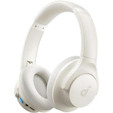 Anker Soundcore Q11i Wireless Over Ear Bluetooth Headphones By Anker, Deep Bass, 60h Playtime, Hi Res Audio, Detachable Ear Cushions, Multipoint Conneion White