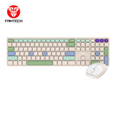 FANTECH WK895 GO Pop Office Wireless Keyboard Mouse Combo - Grey