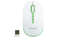 Meetion Mt R547 2.4g Usb Wireless Optical Mouse Green