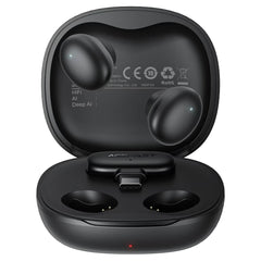 ACEFAST R5 Dual Wireless Lavalier Microphones 48 kHz/24-bit with 3-Mode Noise Reduction – Black