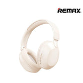 Remax RB-705HB Bluetooth 5.4 TF Card Flodable Wireless Headphones -Beige
