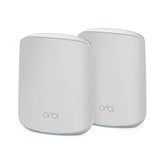 Netgear (rbk352) Orbi Mesh Ax1800 (up To 1.8 Gbps) Wi Fi 6 Dual Band Router With 1 Satellite Extender Whole Home Coverage Up To 2,500 Sq. Ft. And 30 Devices (2 Pack) - CompuMe