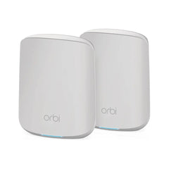 Netgear (rbk352) Orbi Mesh Ax1800 (up To 1.8 Gbps) Wi Fi 6 Dual Band Router With 1 Satellite Extender Whole Home Coverage Up To 2,500 Sq. Ft. And 30 Devices (2 Pack)