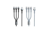 Remax Rc 124th 1.2 meter 2a 3 In 1 Charger Cable
