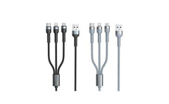 Remax Rc 124th 1.2m 2a 3 In 1 Charger Cable
