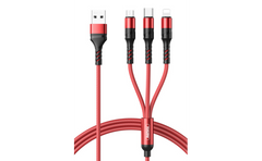 Remax Rc 186th 3 In 1 Charging Cable