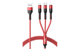 Remax Rc 186th 3 In 1 Charging Cable, 1.2 meter length