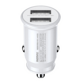 Remax RCC239 Car Charger 2.4A 2USB - White