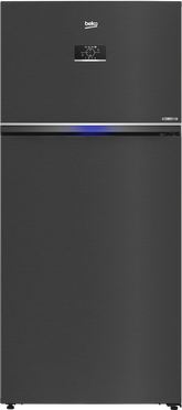 Beko RDNE710E40SXBR Black Steel Refrigerator 630L