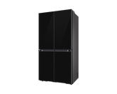 Samsung Bespoke T Style Side by Side Refrigerator, 602L, Black Glass