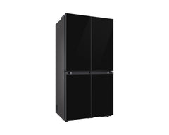 Samsung Bespoke T Style Side by Side Refrigerator, 602L, Black Glass