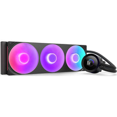 NZXT Kraken Plus 360 RGB (Black) LCD Display All-In-One 360mm Liquid CPU Cooler w/ Enhanced Cold Plate, RPM, Static Pressure F360 RGB Core Single Frame Fan | RL-KR360-B2 (Black) |