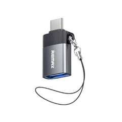 Remax RM-CB32-C-AF Type-C Male to USB 2 Female OTG Adapter