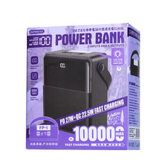 Remax FP-1 LED Lamp Fast Charging Power Bank 100000mAh 27W+22.5W