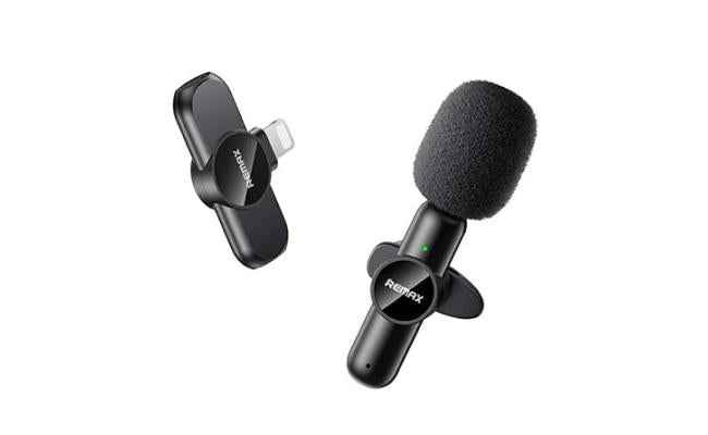 Remax K09 Ryusic Series One To One Live Stream Wireless Microphone Iphone
