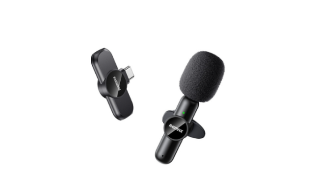 Remax K09 Ryusic Series One to One Live Stream Wireless Microphone Type C with audio
