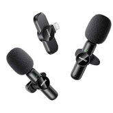 Remax K10 Ryusic Series One - to - Two Live Stream Wireless Microphone - Iphone with audio
