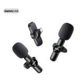 Remax K10 Ryusic Series One - to - Two Live Stream Wireless Microphone - Type - C