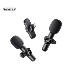 Remax K10 Ryusic Series One-to-Two Live Stream Wireless Microphone - Type C