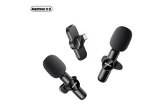 Remax K10 Ryusic Series One To Two Live Stream Wireless Microphone Iphone