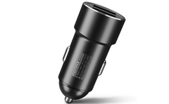 Remax RCC220 Universal Aluminium Alloy 2.4a Dual USB Car Charger