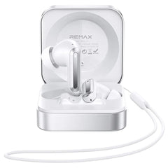Remax TWS-17 True Stereo Music Calling Earphone with Phone Holder -White