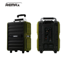 Remax Outdoor Pull Rod Song Karaoke Speakers, Bluetooth, Black - RB-X5