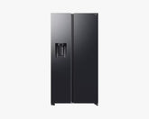 Samsung Side by Side Refrigerator A+, 617L, Black