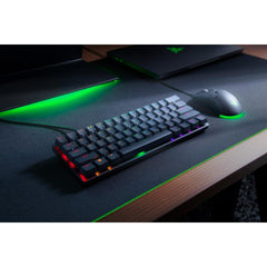 Razer RGB wired mechanical gaming keyboard for computer setup