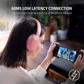 Razer Opus X Wireless Low Latency Headset ANC - Quartz