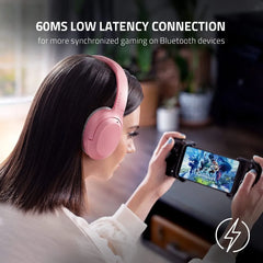Razer Opus X Wireless Low Latency Headset ANC - Quartz