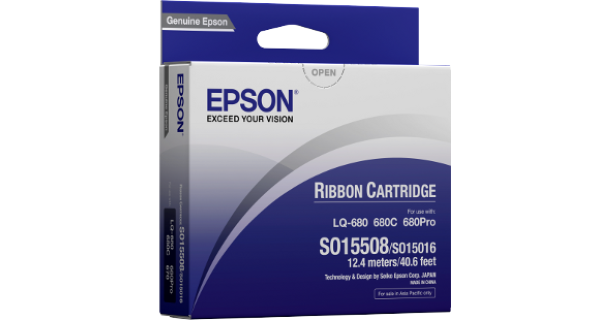 Ribbon EPSON LQ670/680/2500/2550 (Original) - CompuMe